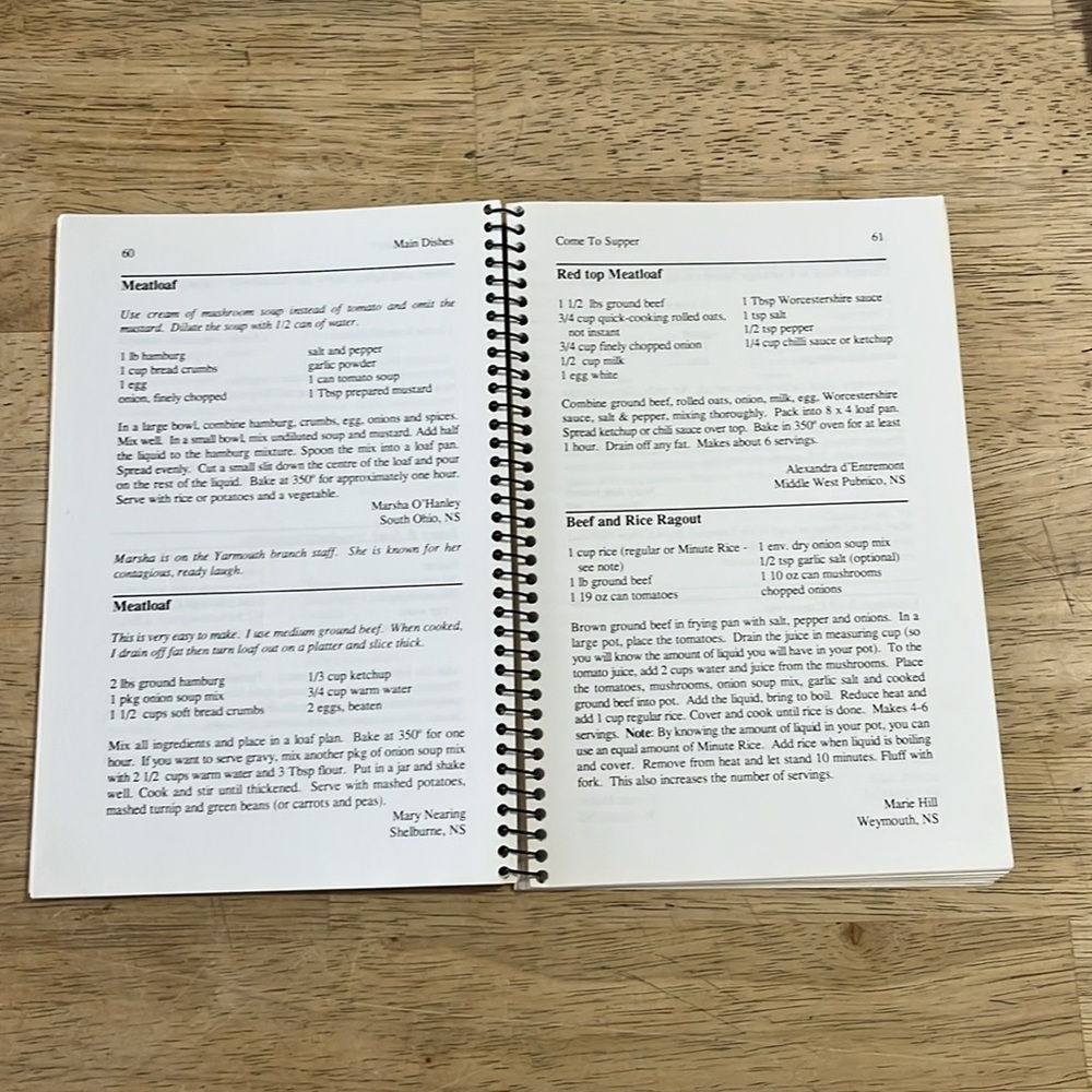 Recipe Booklet Come to Supper Favourite Recipes from Southwestern Nova Scotia - Picture 7 of 16